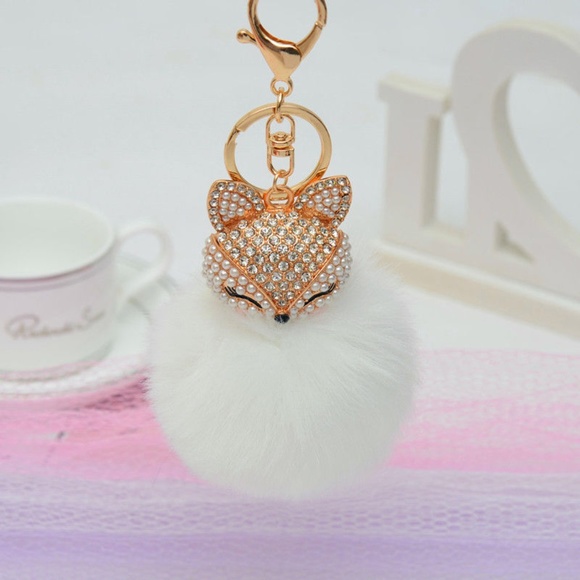 Cinderella's Closet Accessories - Last One!  Adorable Fox Handbag Charm